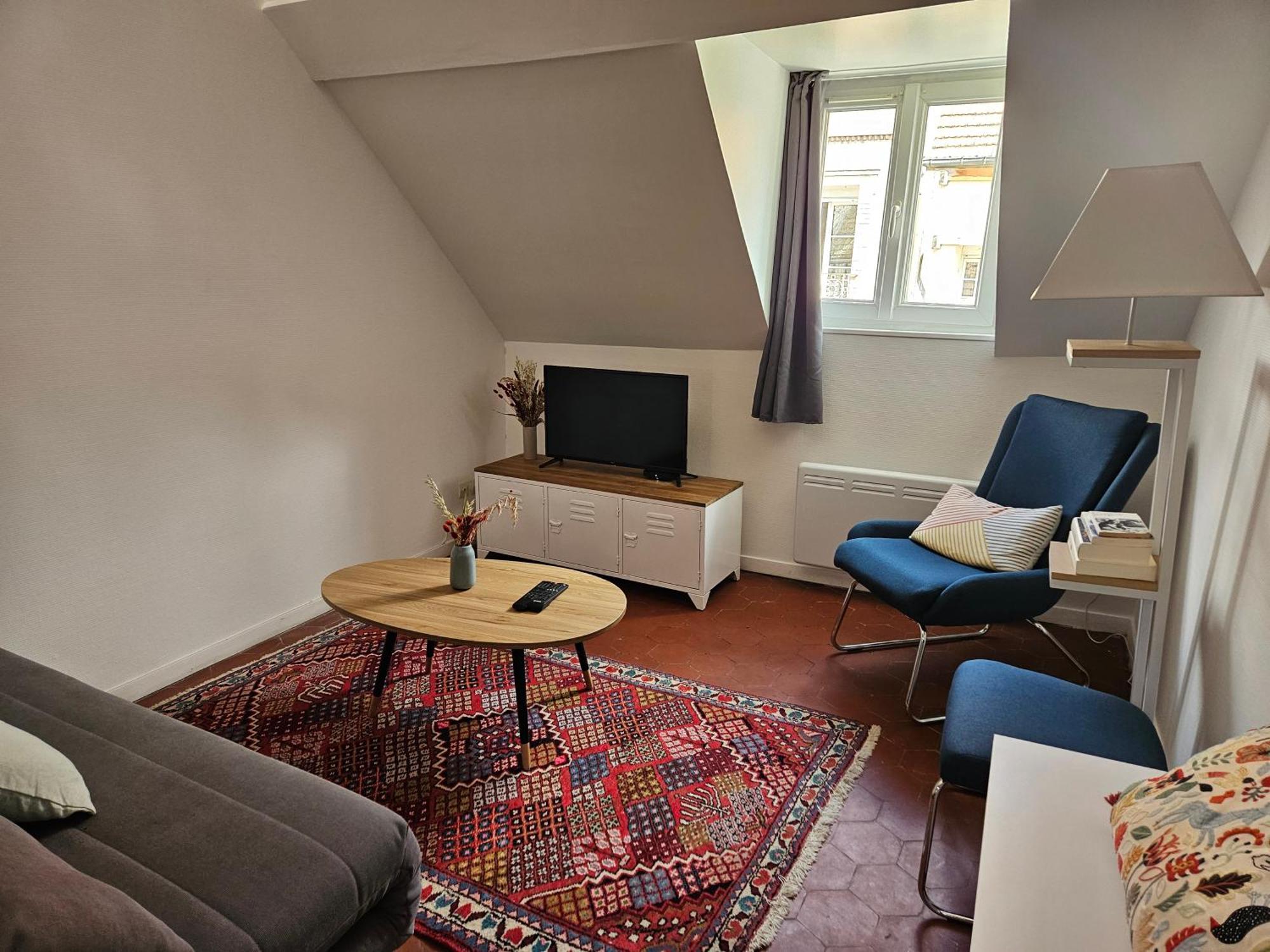 Charmant Duplex Au Coeur De Vernon Proche Gare Et Giverny מראה חיצוני תמונה